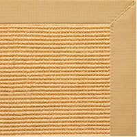 Tan Sisal Rug with Honeycomb Cotton Border - Free Shipping 3