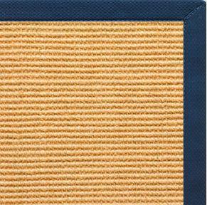 Tan Sisal Rug with Marina Cotton Border - Free Shipping