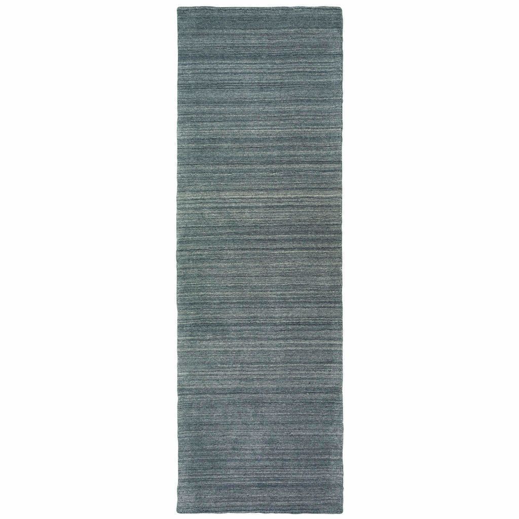 Casual Rug - Infused Charcoal Charcoal Solid Distressed Casual Rug