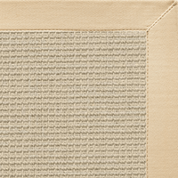 Posh Rug Linen Color Brasilia Sisal Rug with Magnolia Cotton Border 2