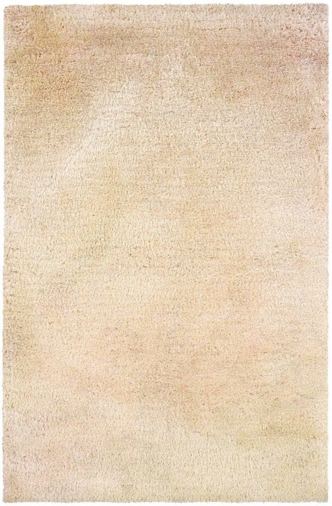 Cosmo Ivory  Solid  Shag Rug - Free Shipping