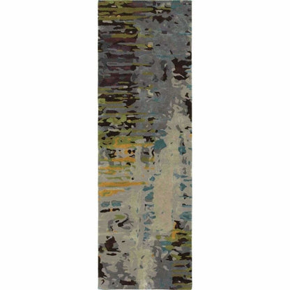 Tufted - Galaxy Multi Grey Abstract  Contemporary Rug
