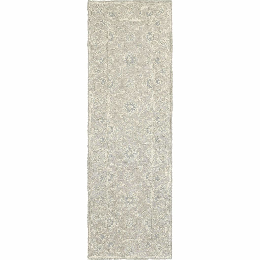 Tufted - Manor Beige Grey Oriental Persian Traditional Rug