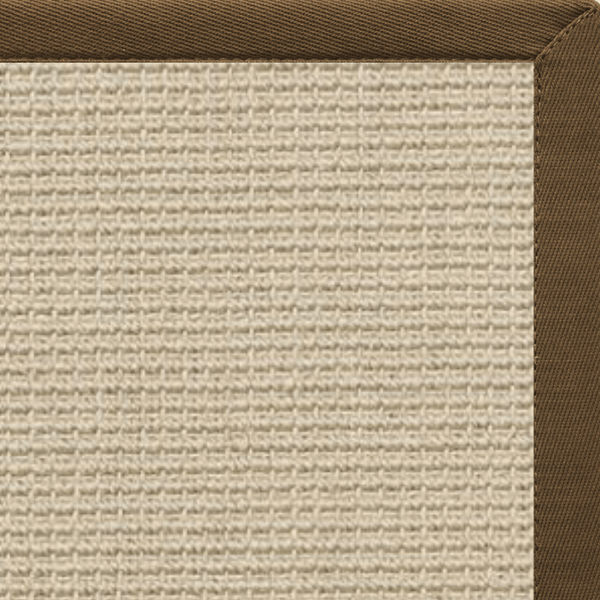 Linen Color Brasilia Sisal Rug with Marsh Cotton Border alternate view