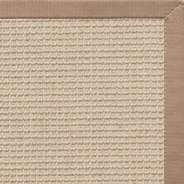 Linen Color Brasilia Sisal Rug with Pistachio Cotton Border alternate view