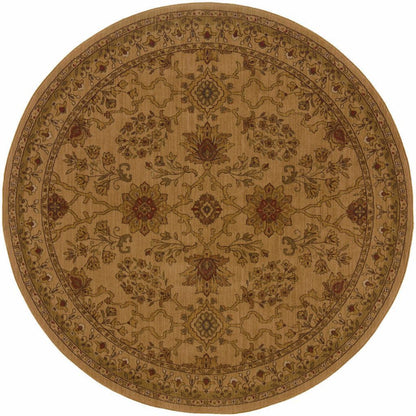 Woven - Allure Beige Red Floral  Traditional Rug
