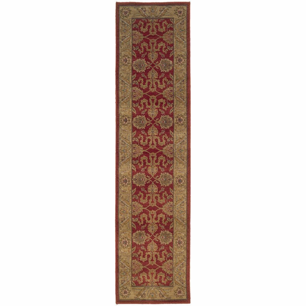 Woven - Allure Red Beige Oriental Persian Traditional Rug