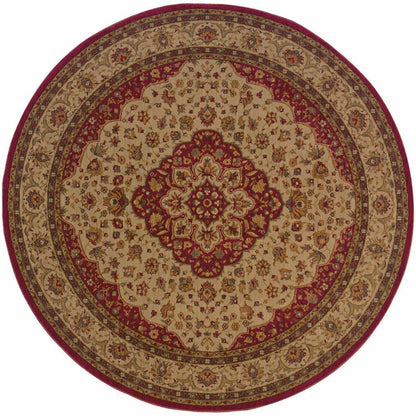 Woven - Allure Red Gold Oriental Persian Traditional Rug