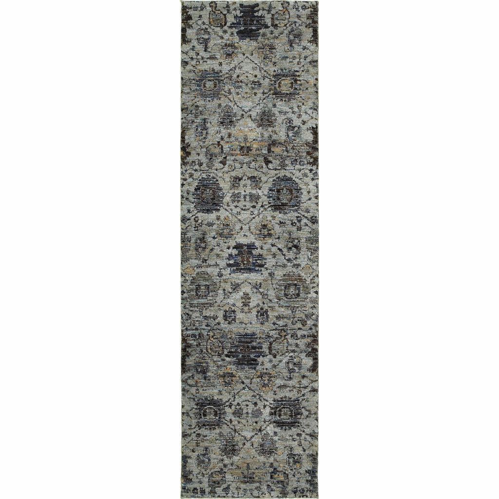 Woven - Andorra Blue Navy Oriental Overdyed Traditional Rug