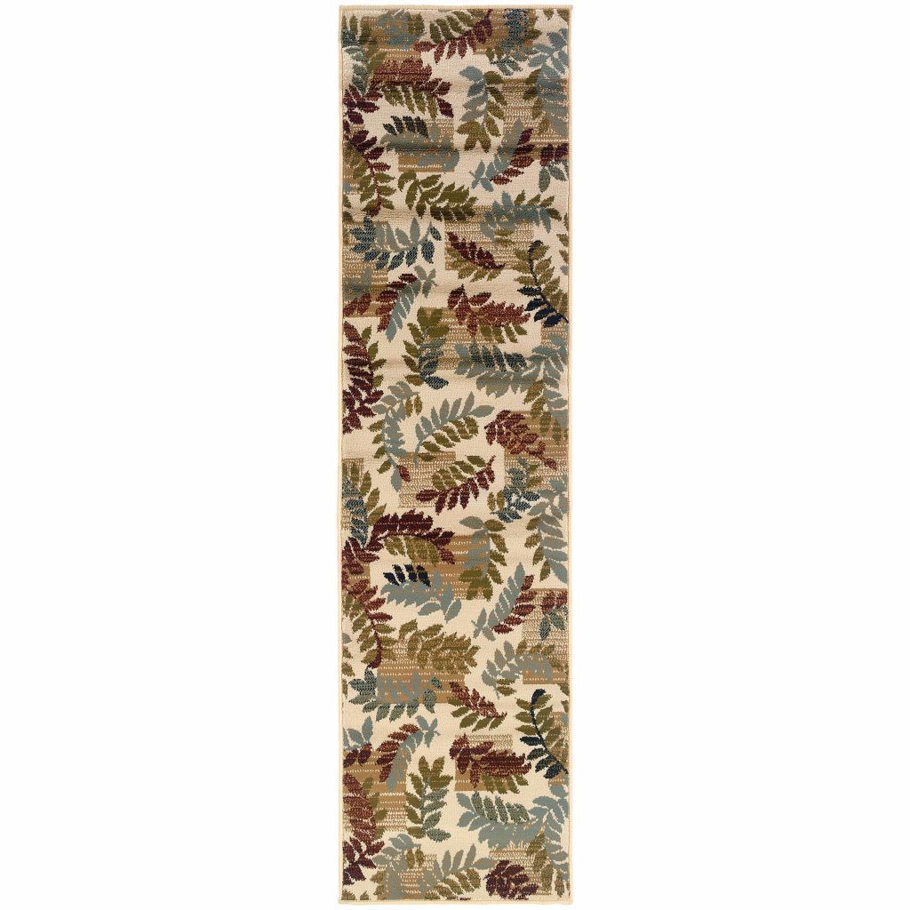 Camden Beige Gold Floral  Transitional Rug - Free Shipping