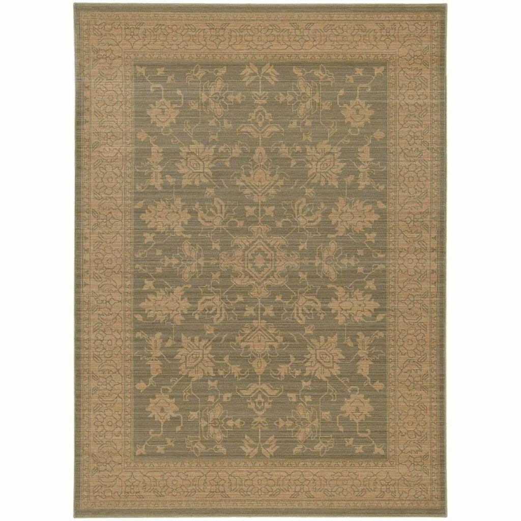 Foundry Blue Beige Oriental Persian Traditional Rug - Free Shipping