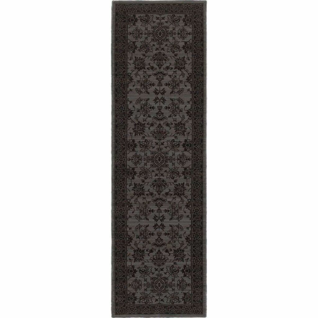 Woven - Foundry Blue Grey Oriental Persian Traditional Rug
