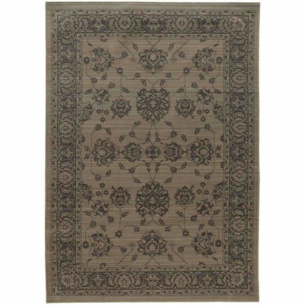 Foundry Grey Grey Oriental Persian Traditional Rug - Free Shipping