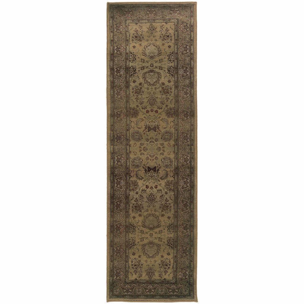 Woven - Generations Beige Green Oriental Persian Traditional Rug