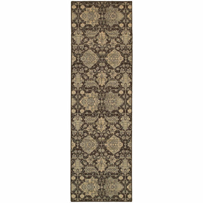 Woven - Heritage Charcoal Blue Oriental Persian Casual Rug