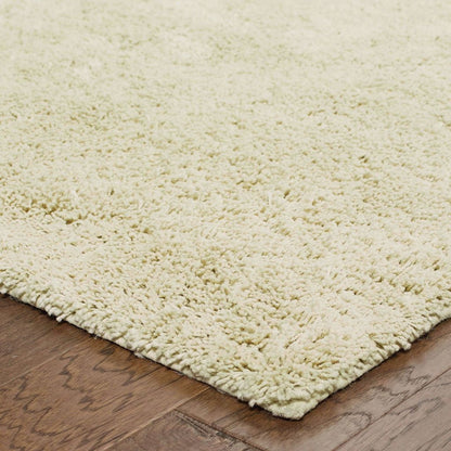 Woven - Impressions Ivory  Solid  Contemporary Rug