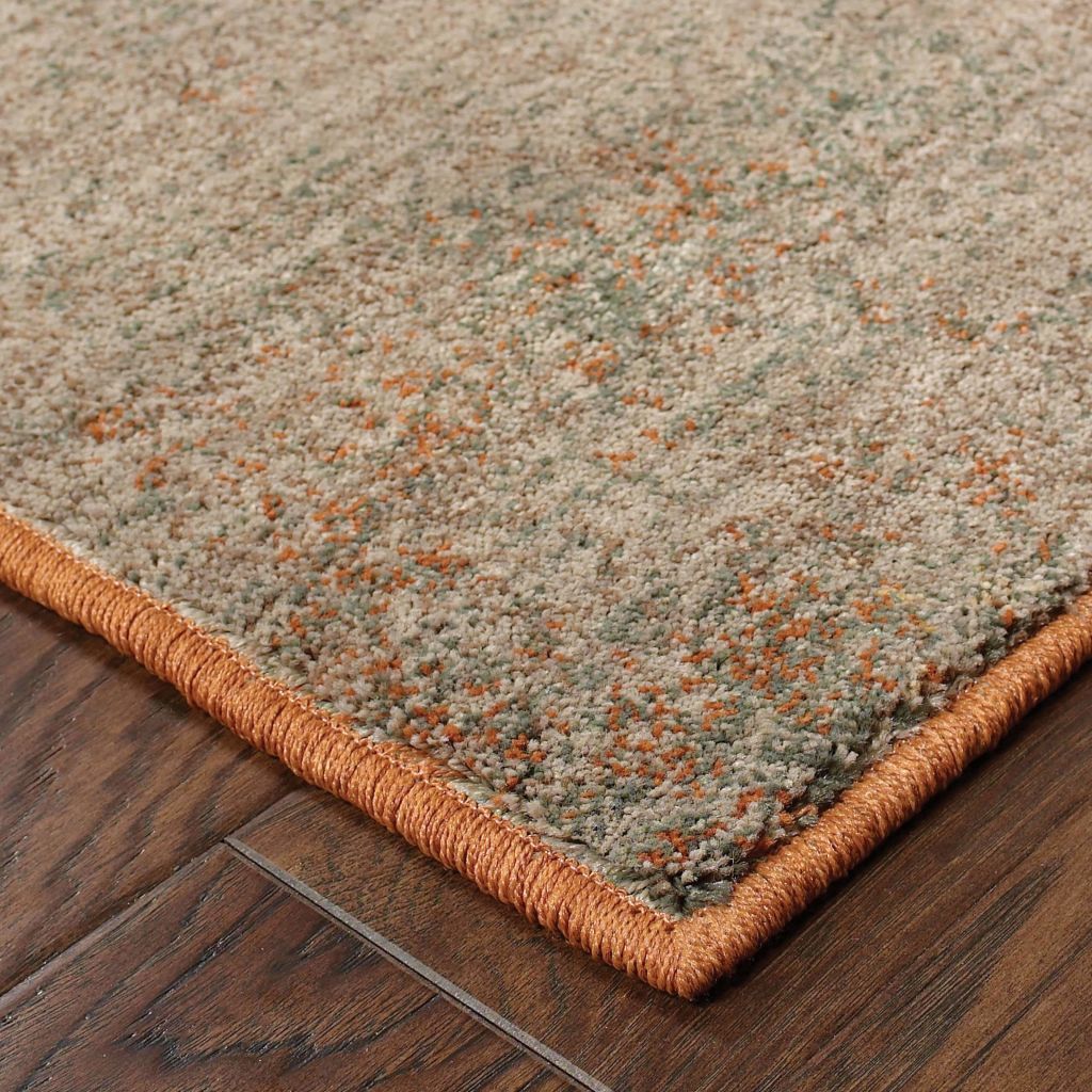 Woven - Kasbah Orange Multi Abstract  Transitional Rug